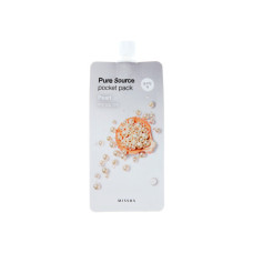 Маска для обличчя Missha Pure Source Pocket Pack Pearl Нічна з перлами 10 мл (8806185781824)