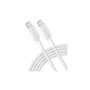 Дата кабель USB-C to USB-C 0.9m nylon 322 white Anker (A81F5H21/A81F5G21)