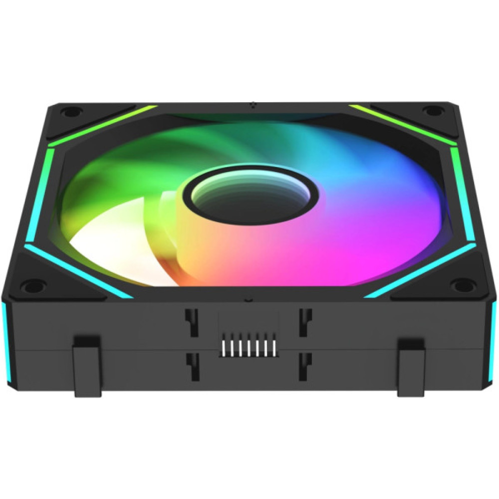 Кулер до корпусу OCYPUS GAMMA F12 UNI ARGB чорний (GAMMA-F12-BK1AM01U-GL)