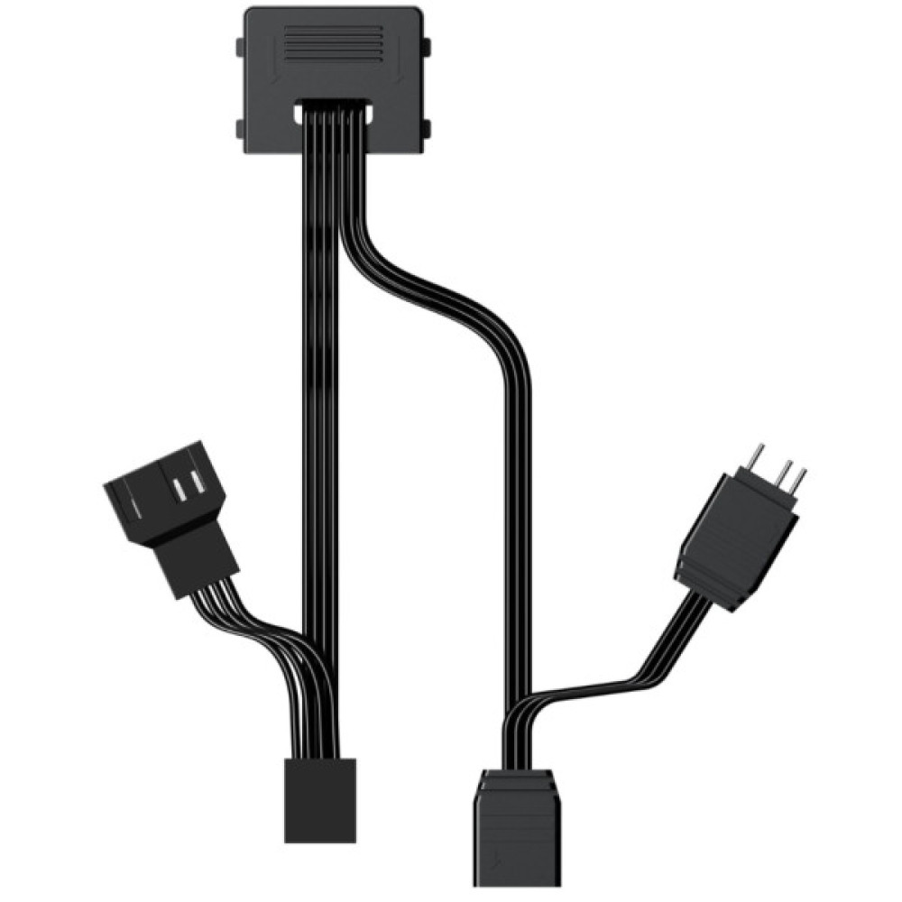 Кулер до корпусу OCYPUS GAMMA F12 UNI ARGB чорний (GAMMA-F12-BK1AM01U-GL)