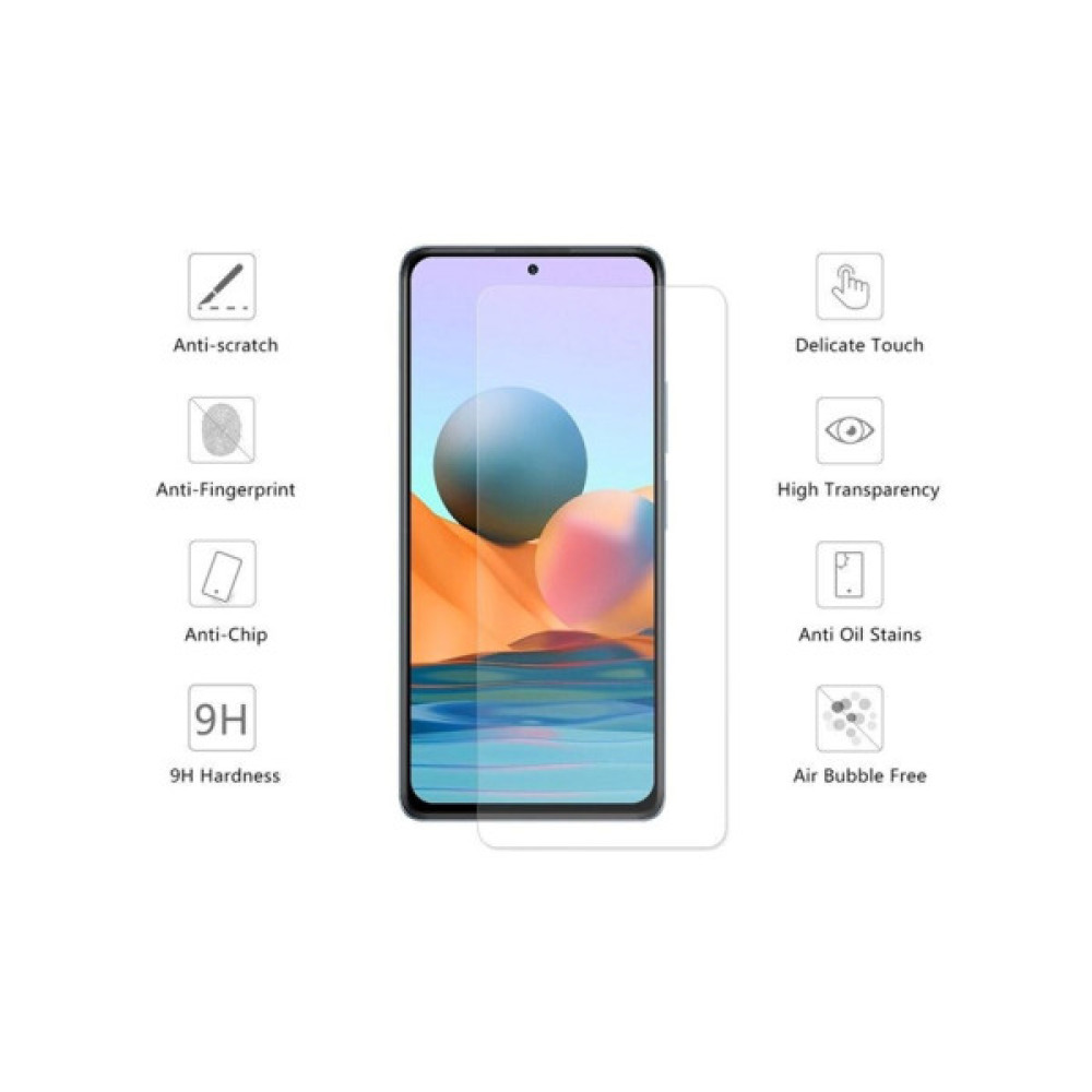 Скло захисне Drobak Xiaomi Redmi Note 10 (464682) Скло захисне Drobak Xiaomi Redmi Note 10 (464682)