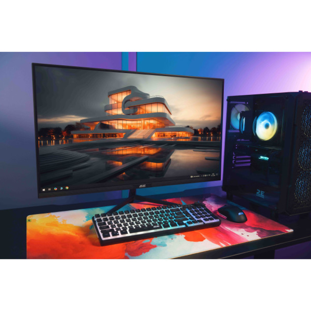 Монітор 2E GAMING 27" G2724BU HDMI, DP, Type-C, IPS, 165Hz, 1ms, FreeSync