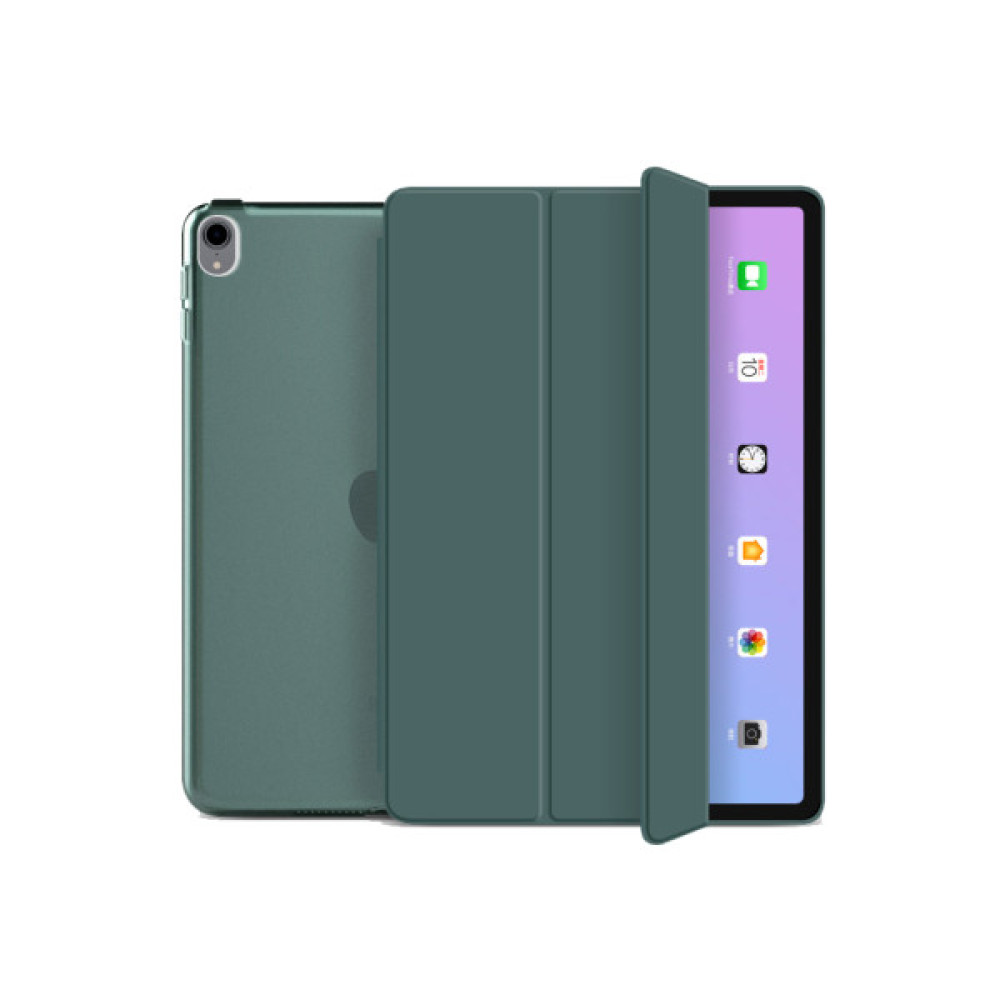 Чохол до планшета BeCover Tri Fold Hard Apple iPad mini 6 2021 Dark Green (706854) Чохол до планшета BeCover Tri Fold Hard Apple iPad mini 6 2021 Dark Green (706854)