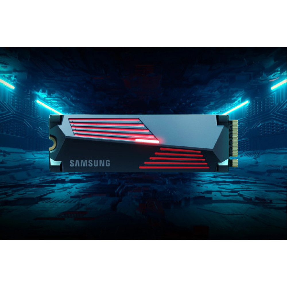 Накопичувач SSD Samsung M.2 1TB PCIe 4.0 990PRO + радіатор