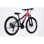 Велосипед Space 26" LYRA DD FR рама-13" AL 2026 рожево-чорний (OPS-SP-26-097)