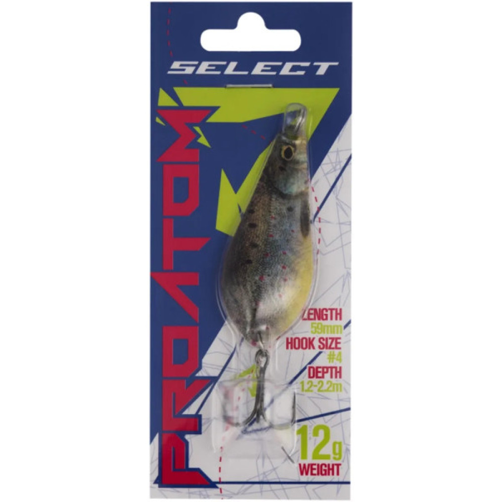 Блешня Select ProAtom 12.0g 59mm S47 (1870.77.45)