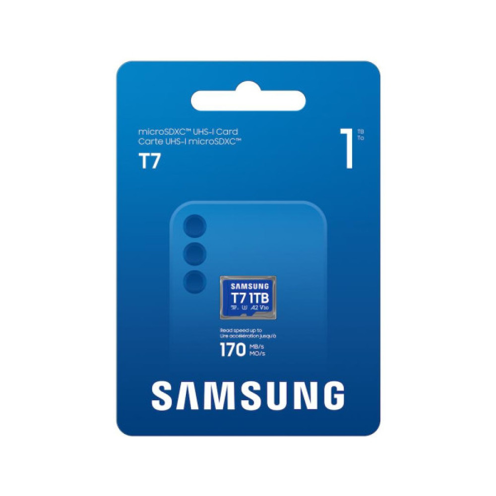 Карта пам'яті Samsung 1TB microSDXC class 10 UHS-I U3 V30 A2 T7 (MB-MB1T0T/WW)