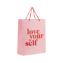 Подарунковий пакет Axent паперовий Love yourself 26х32 см (8502-29-A)