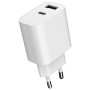 Зарядний пристрій Gembird 1xUSB-A+1xUSB-C 5V/2.4A (12W) white (TA-UC-2AC12-01) Зарядний пристрій Gembird 1xUSB-A+1xUSB-C 5V/2.4A (12W) white (TA-UC-2AC12-01)