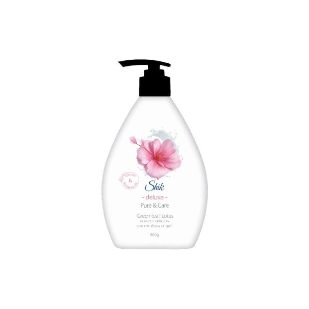 Гель для душу Shik Deluxe Green Tea and Lotus 900 г (4823107607233)