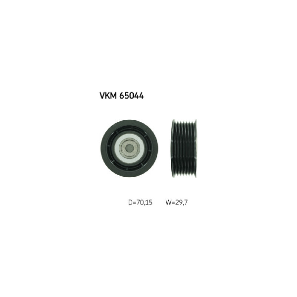 Ролик натягувача ременя SKF VKM 65044
