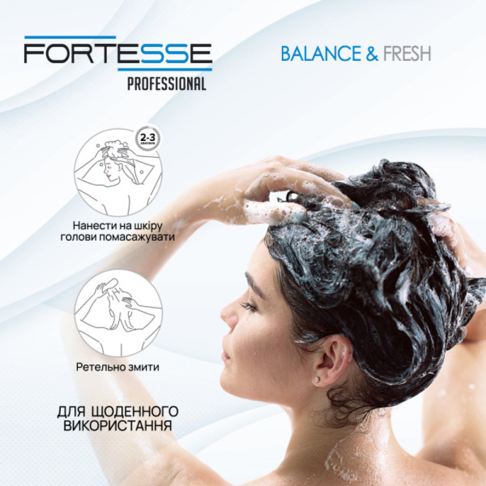 Шампунь Fortesse Professional Balance & Fresh 400 мл (4820000307383)