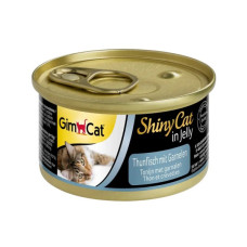 Консерви для котів GimCat Shiny Cat З куркою та креветкою 70 г (4002064413327)