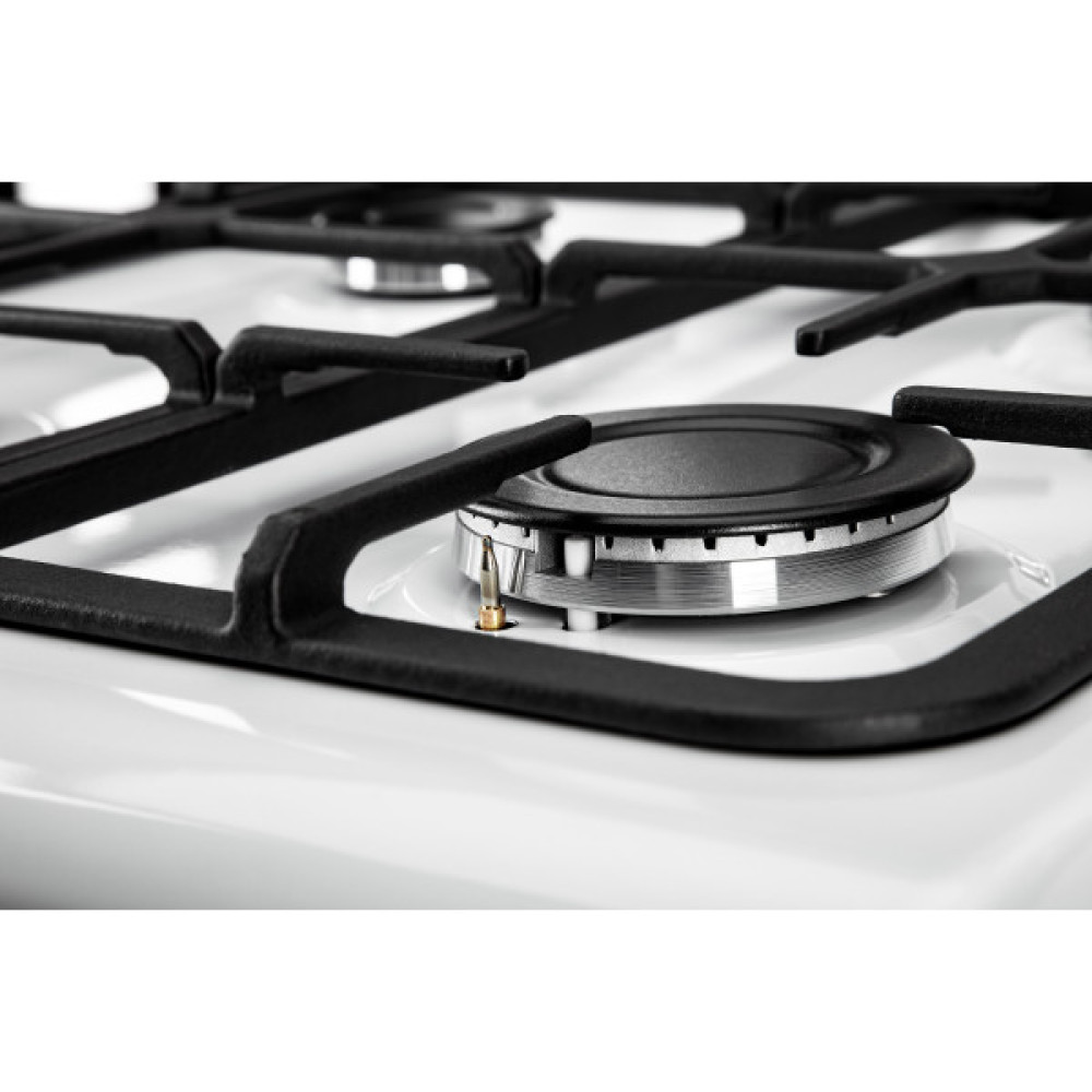 Плита ARDESTO комбі, 52л, 50x60см, конвекція, чавун, підсвічування, форсунки LPG (підключення газового балона), білий