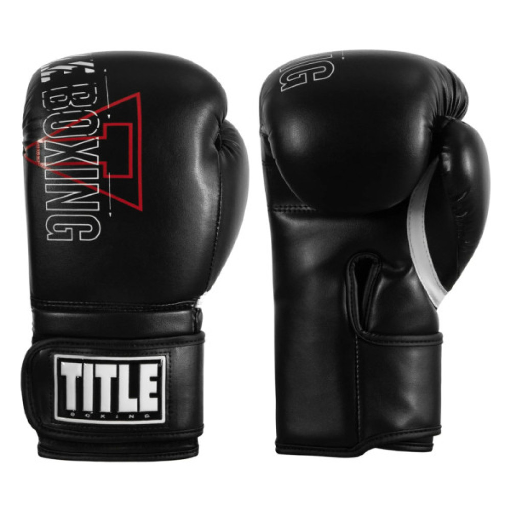 Боксерські рукавички Title Dynamic Strike Heavy Bag Gloves Black 16 oz (BSATG 16 BK)