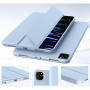 Чохол до планшета BeCover Tri Fold Soft TPU Silicone Apple iPad Pro 11" M4 2024 Light Blue (711748) Чохол до планшета BeCover Tri Fold Soft TPU Silicone Apple iPad Pro 11" M4 2024 Light Blue (711748)
