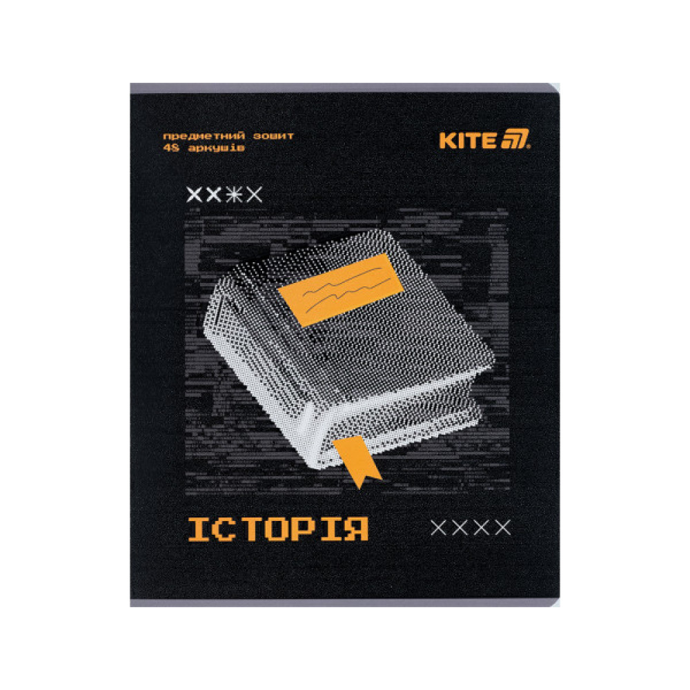 Зошит Kite предметний Techno 48 аркуші, клітинка, історія (K25-240-4)