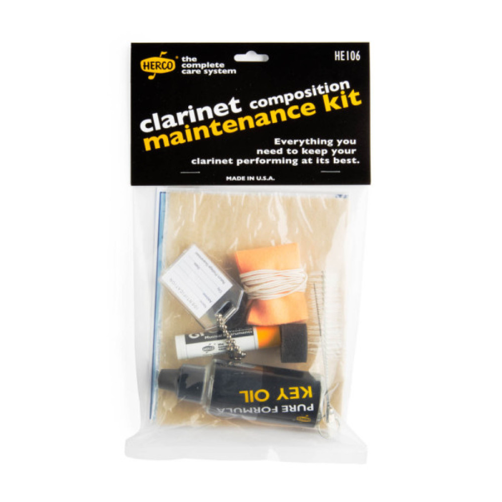 Засіб для догляду за духовими Jim Dunlop Composition Clarinet Maintenance Kit (HE106)