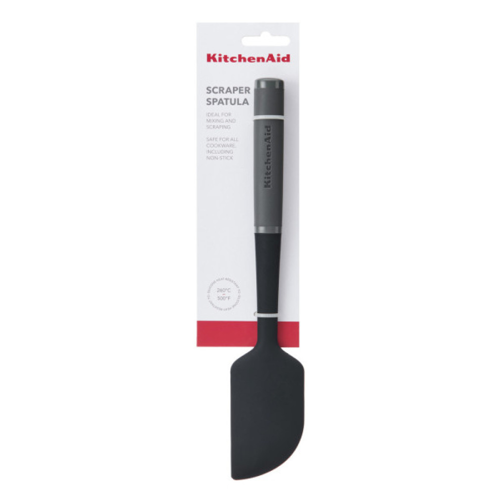 Лопатка кухонна KitchenAid Coreline для тіста, 30 см, сірий (KAS031OHCGG)