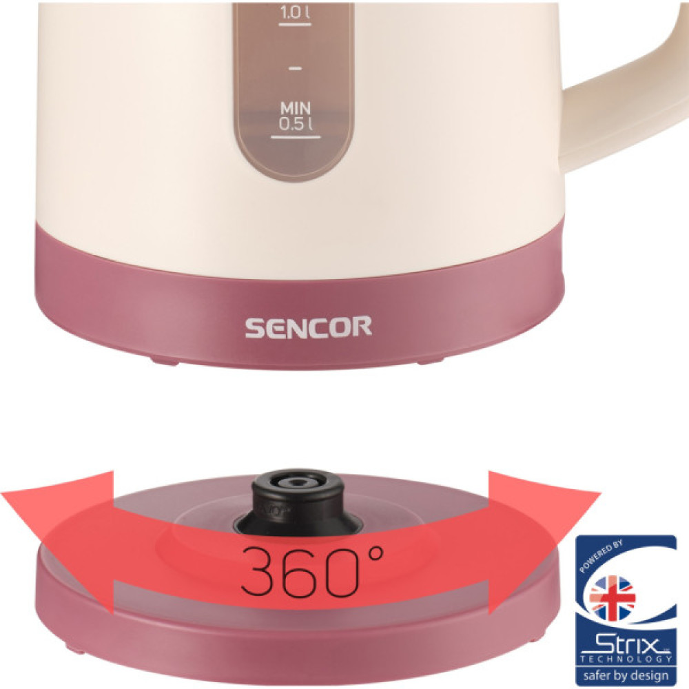 Електрочайник Sencor SWK 1733RS