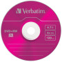 Диск DVD Verbatim 4.7Gb 4x SlimCase 5шт Color (43297) Диск DVD Verbatim 4.7Gb 4x SlimCase 5шт Color (43297)