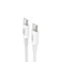 Дата кабель USB-C to USB-C 1.0m 240w White XO (NB-Q298-CC.white)