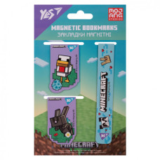 Закладки для книг Yes магнітні Minecraft Spring 3 шт (708344)