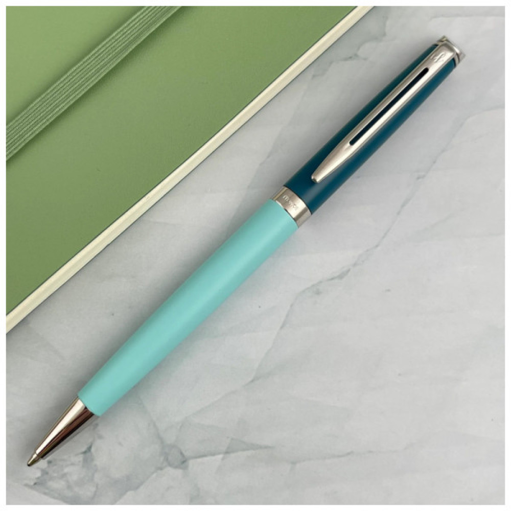 Ручка кулькова Waterman HEMISPHERE Colour Blocking Green CT BP (22 583)