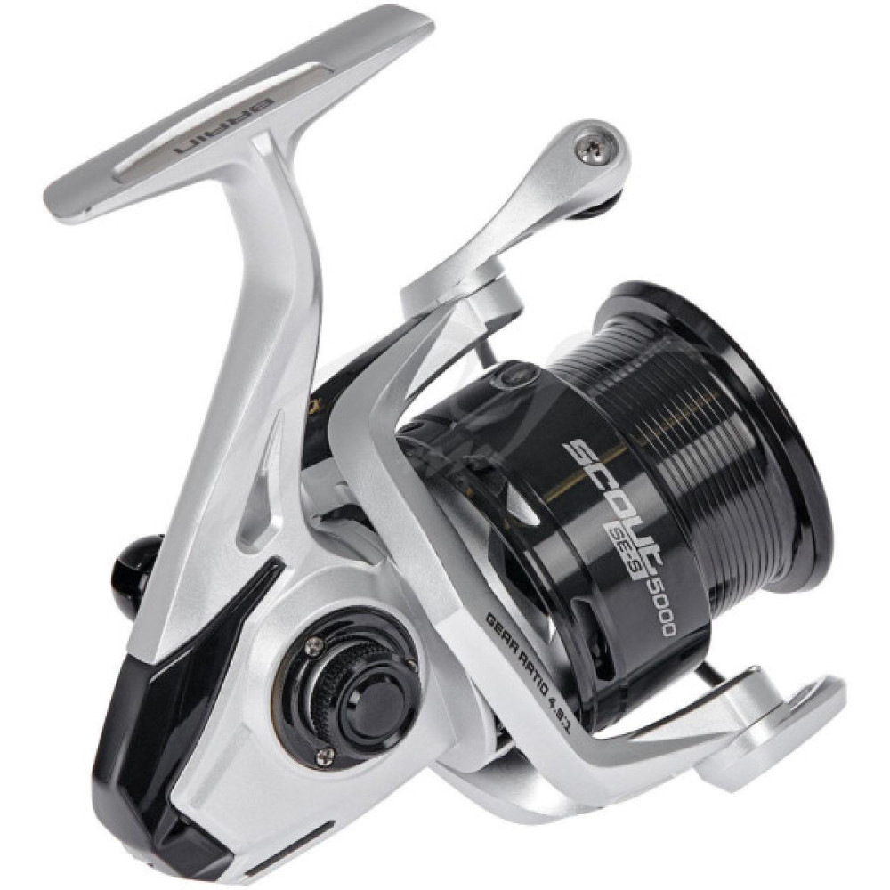 Котушка Brain Scout SE-S 6000S 8+1BB 4.91 Silver (1858.46.45)