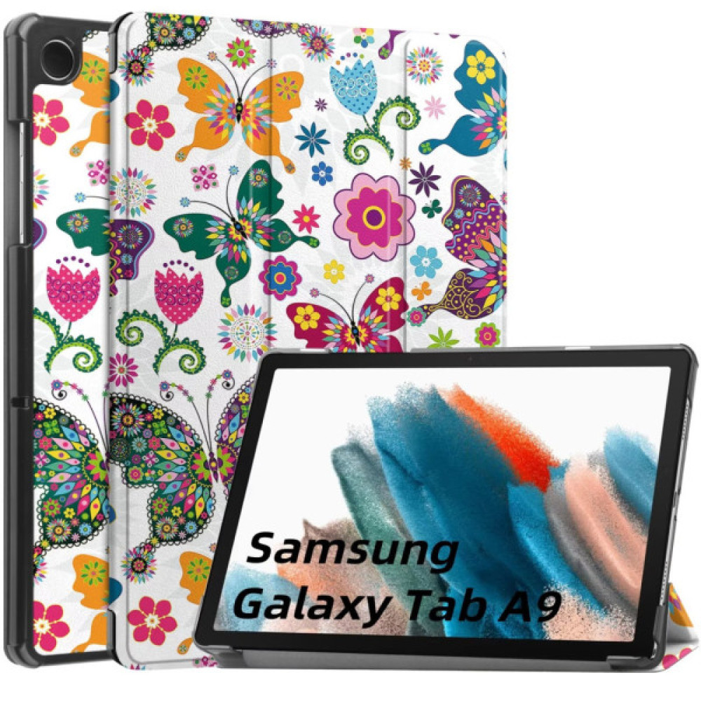 Чохол до планшета BeCover Smart Case Samsung Tab A9 SM-X115 8.7" Butterfly (709912) Чохол до планшета BeCover Smart Case Samsung Tab A9 SM-X115 8.7" Butterfly (709912)