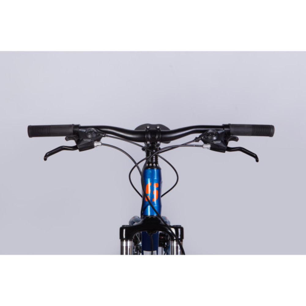 Велосипед Space 24" MERCURY DD FR рама-11" AL 2026 синьо-помаранчевий (OPS-SP-24-062)
