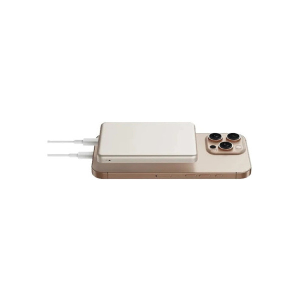 Батарея універсальна Xiaomi 5000mAh Super Slim Magnetic&Wireless 15W Gold (BHR08PLGL)