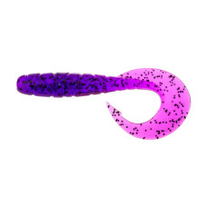Силікон рибальський FishUP Mighty Grub 4.5" 016 - Lox/Green&Black (4шт/уп) (1864.04.33)