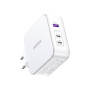 Зарядний пристрій Ugreen 3xUSB 140W GaN (2хUSB-C+USB-A) CD289 with C to C Cable 1.5 м White (15339) Зарядний пристрій Ugreen 3xUSB 140W GaN (2хUSB-C+USB-A) CD289 with C to C Cable 1.5 м White (15339)