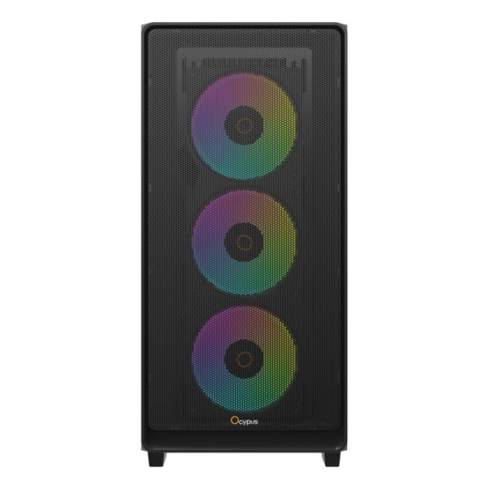 Корпус OCYPUS GAMMA C60 BK ARGB (GAMMA-C60-BKG400XX-GL)