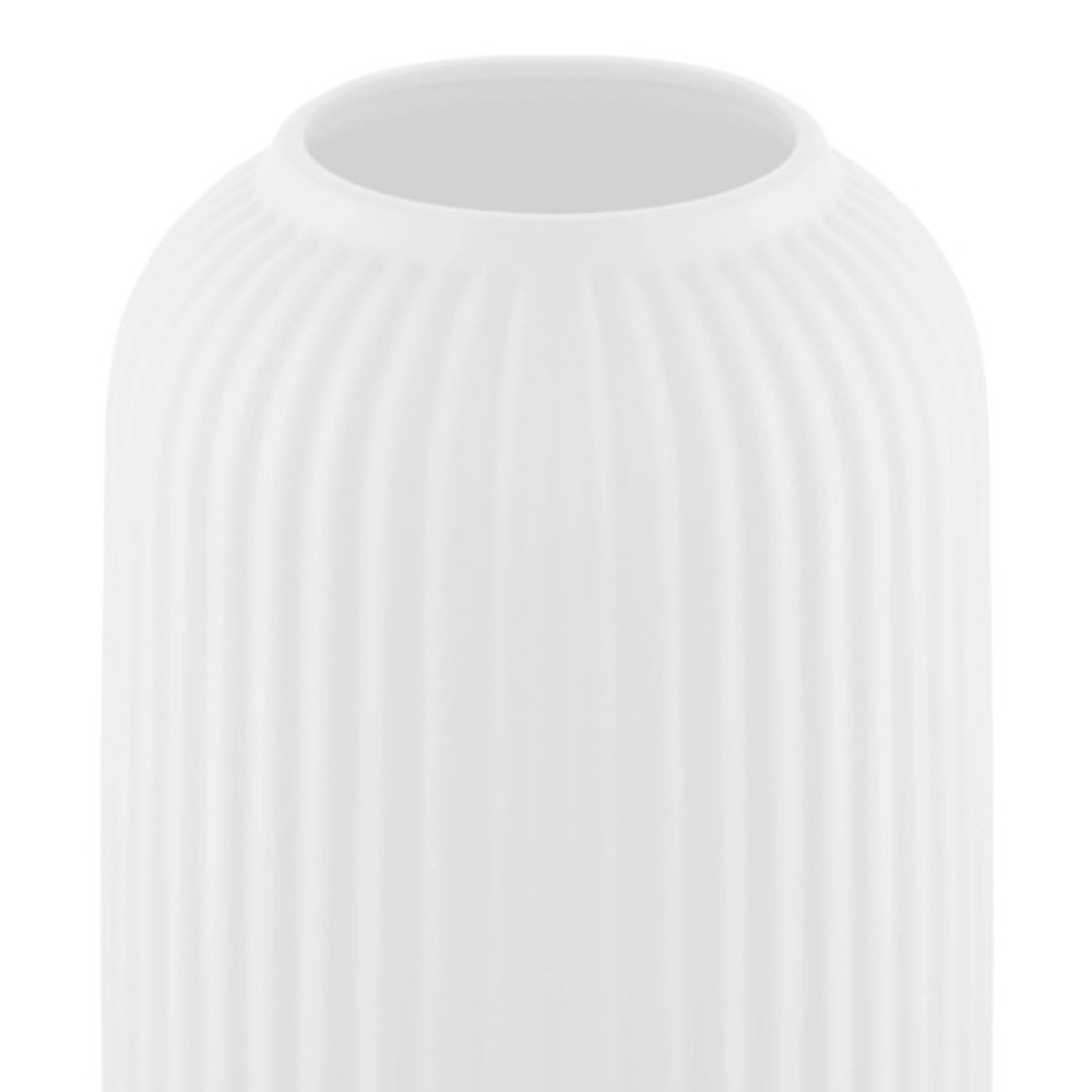 Ваза Ardesto Loreto, 12.2х21.5см, порцеляна, білий (AR3817W)
