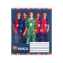 Зошит Kite FC Barcelona, 12 аркушів, клітинка (BC25-232) Зошит Kite FC Barcelona, 12 аркушів, клітинка (BC25-232)