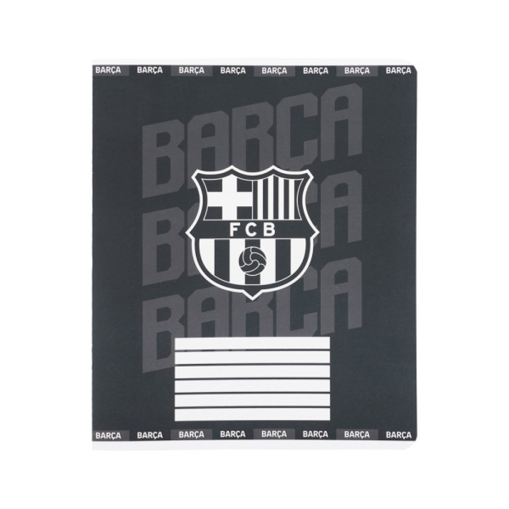 Зошит Kite FC Barcelona, 12 аркушів, клітинка (BC25-232)