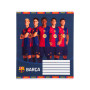 Зошит Kite FC Barcelona, 12 аркушів, клітинка (BC25-232) Зошит Kite FC Barcelona, 12 аркушів, клітинка (BC25-232)