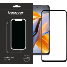 Скло захисне BeCover Poco M5s Black (709252) Скло захисне BeCover Poco M5s Black (709252)
