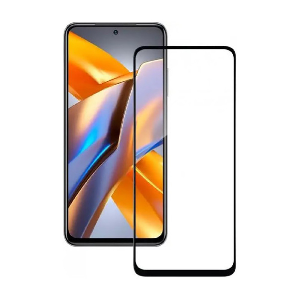 Скло захисне BeCover Poco M5s Black (709252) Скло захисне BeCover Poco M5s Black (709252)