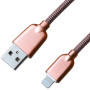 Дата кабель USB 2.0 AM to Lightning 1.0m 1.5A Rose Gold Grand-X (ML02RG) Дата кабель USB 2.0 AM to Lightning 1.0m 1.5A Rose Gold Grand-X (ML02RG)