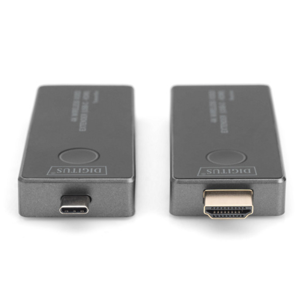 Бездротовий подовжувач DIGITUS USB-C > HDMI, 4K UHD, 30 м