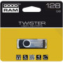 USB флеш накопичувач Goodram 128GB UTS2 Twister Black USB 2.0 (UTS2-1280K0R11) USB флеш накопичувач Goodram 128GB UTS2 Twister Black USB 2.0 (UTS2-1280K0R11)