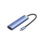 Концентратор Vention USB 3.1 Type-C to HDMI/USB 3.0x3/PD 100W Blue Aluminum Alloy Hub 5-in-1 (TGESB) Концентратор Vention USB 3.1 Type-C to HDMI/USB 3.0x3/PD 100W Blue Aluminum Alloy Hub 5-in-1 (TGESB)