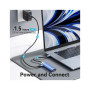 Концентратор Vention USB 3.1 Type-C to HDMI/USB 3.0x3/PD 100W Blue Aluminum Alloy Hub 5-in-1 (TGESB) Концентратор Vention USB 3.1 Type-C to HDMI/USB 3.0x3/PD 100W Blue Aluminum Alloy Hub 5-in-1 (TGESB)