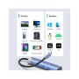 Концентратор Vention USB 3.1 Type-C to HDMI/USB 3.0x3/PD 100W Blue Aluminum Alloy Hub 5-in-1 (TGESB) Концентратор Vention USB 3.1 Type-C to HDMI/USB 3.0x3/PD 100W Blue Aluminum Alloy Hub 5-in-1 (TGESB)
