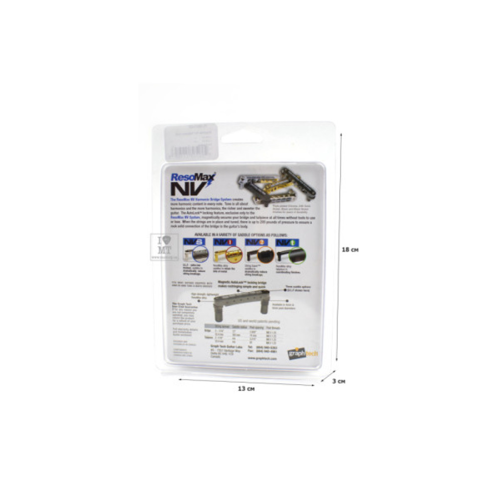 Бридж для гітари Graph Tech PS-8863-G0 (230587)