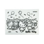 Підкладка настільна Kite силіконова розмальовка Hello Kitty, 30х40см (HK22-424) Підкладка настільна Kite силіконова розмальовка Hello Kitty, 30х40см (HK22-424)