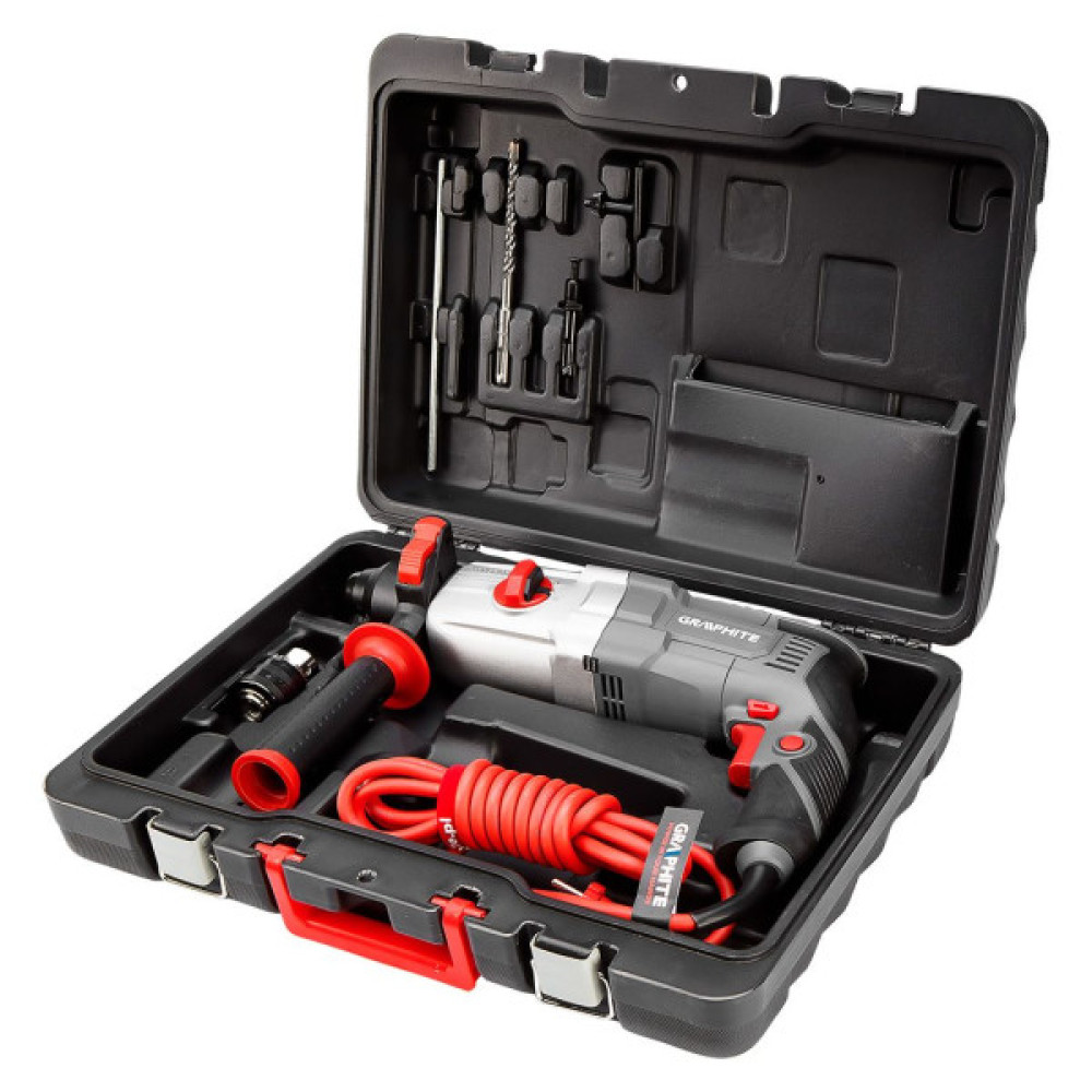 Перфоратор GRAPHITE SDS-plus 800Вт 2.8Дж кейс 3.28кг